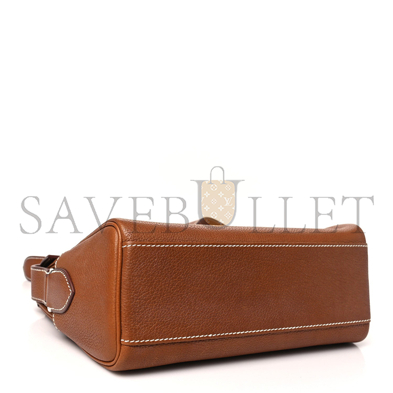 H**mes MASTER BARENIA FAUBOURG KELLY MESSENGER PM FAUVE (24*20*11cm)
